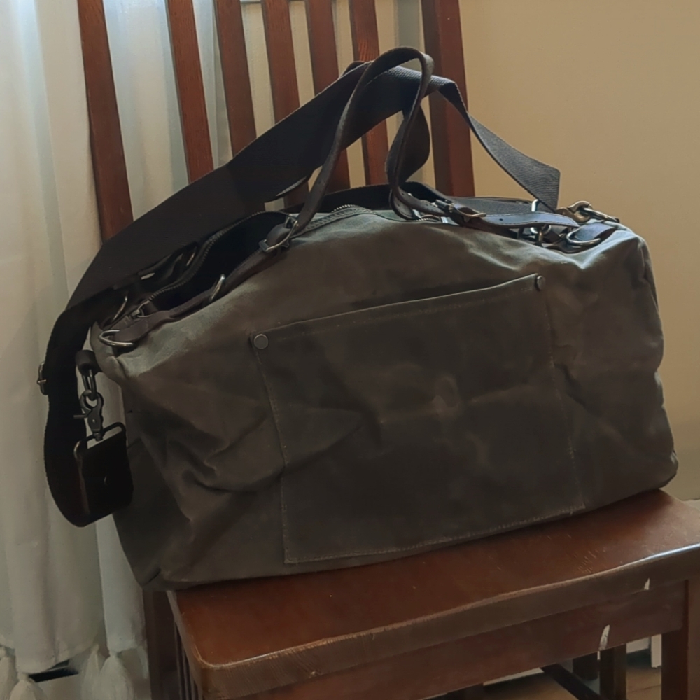 Waxed Duffel Bag